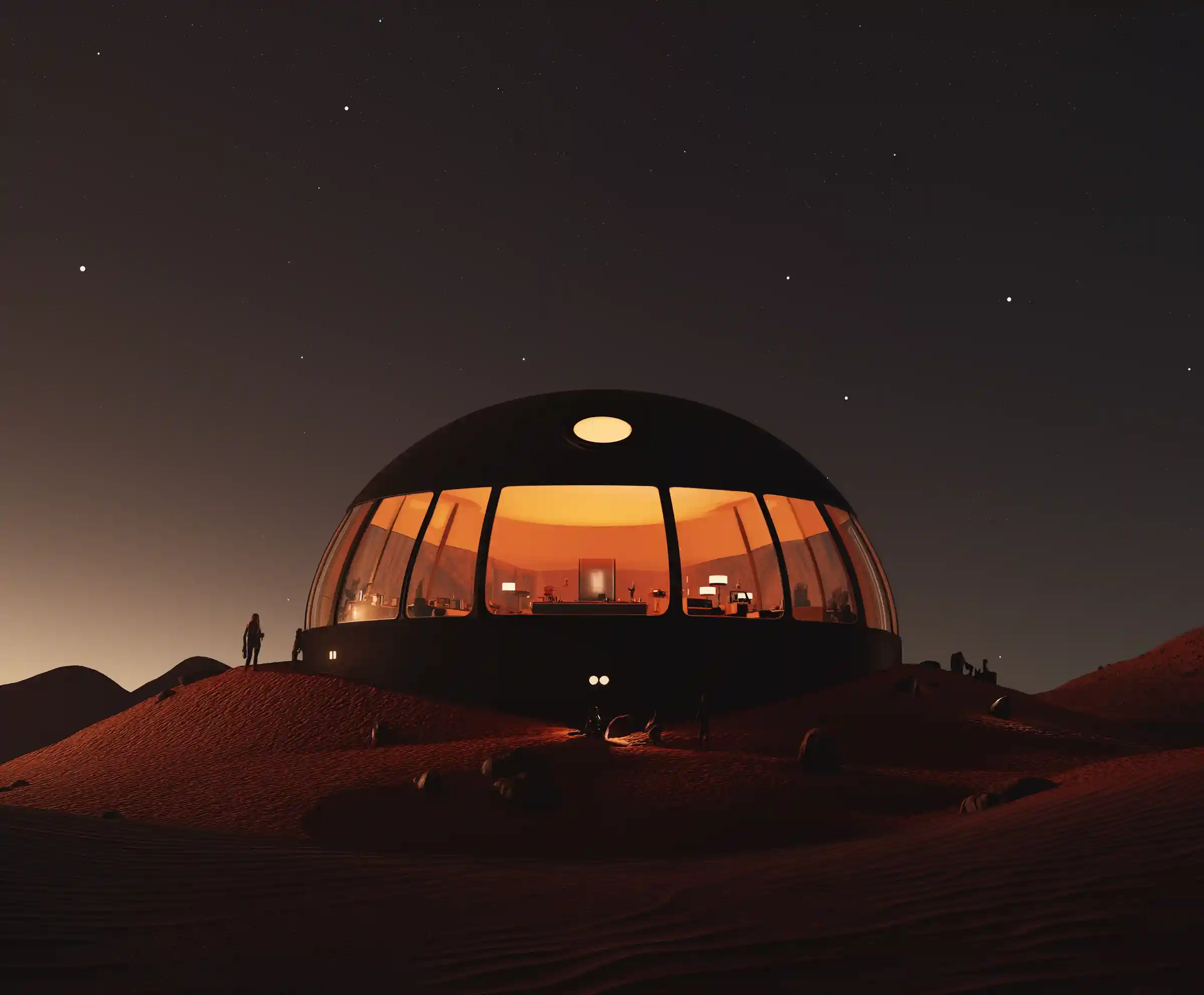 last stop before Mars Base One