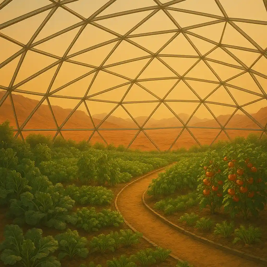 mars intercropping garden