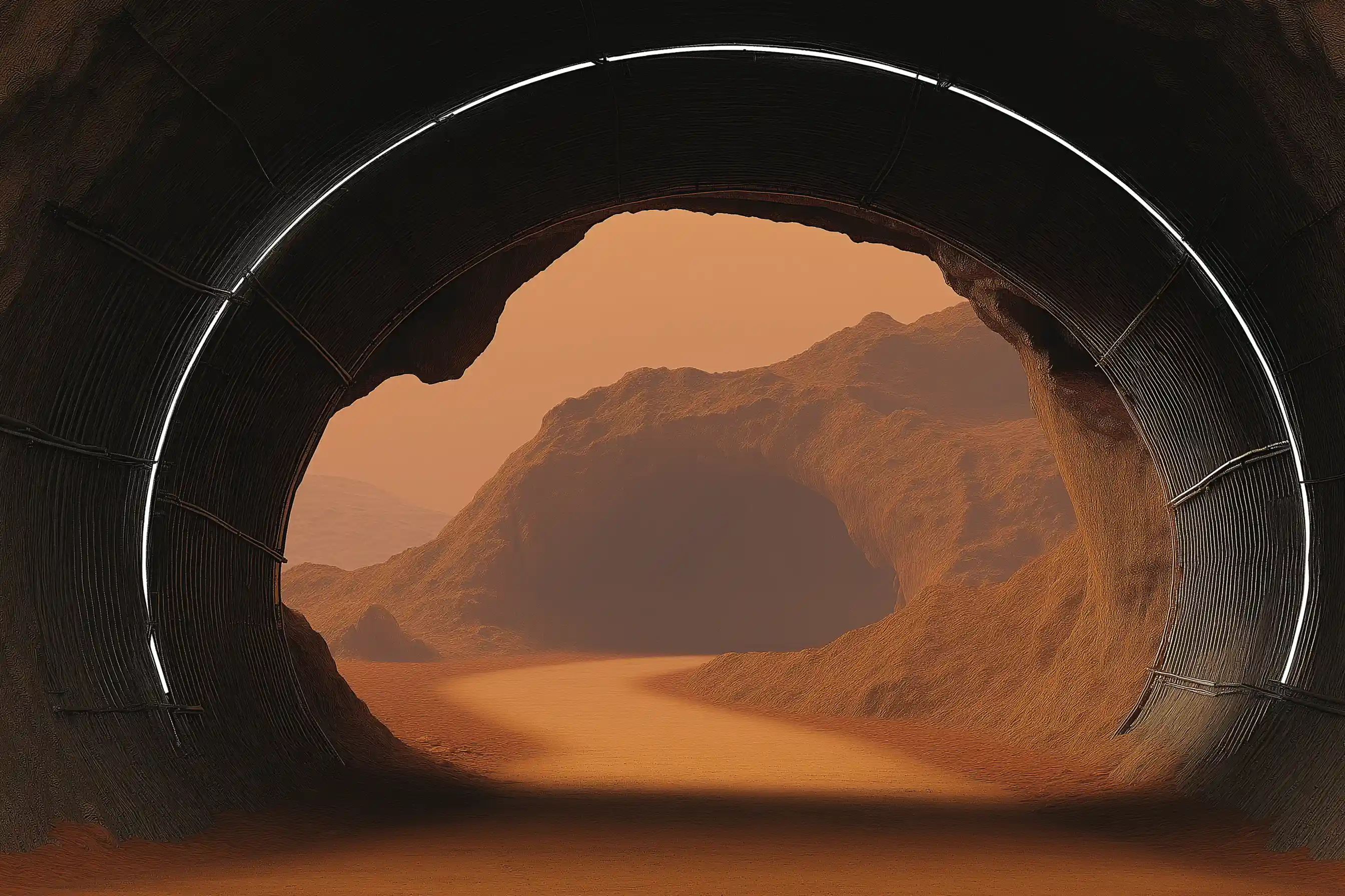 mars reinforced wide tunnel
