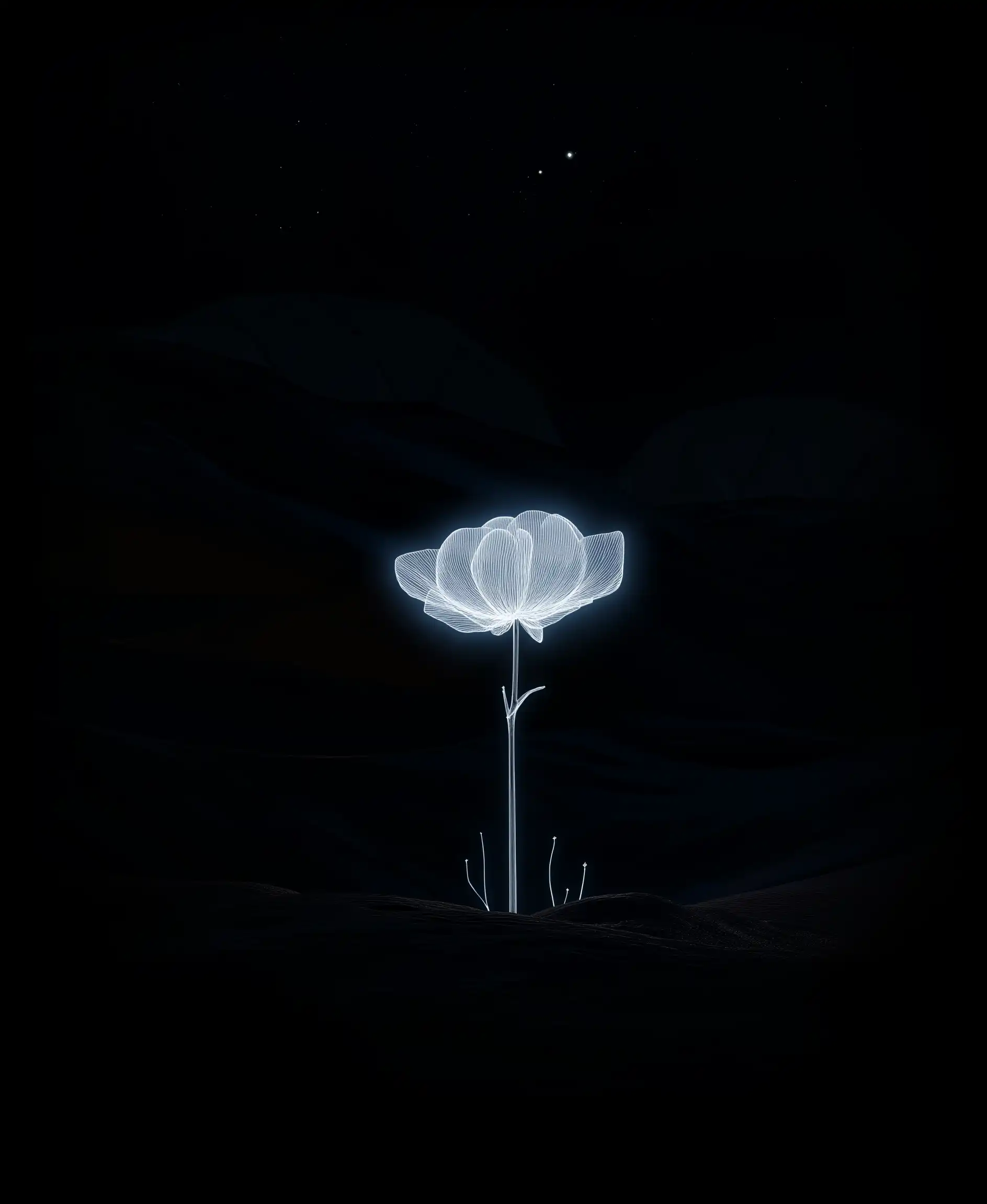 First Martian Flower